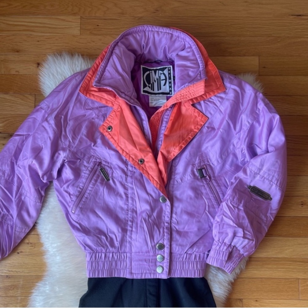 Cima Ski Wear Stirrup Ski Suit 1980s!